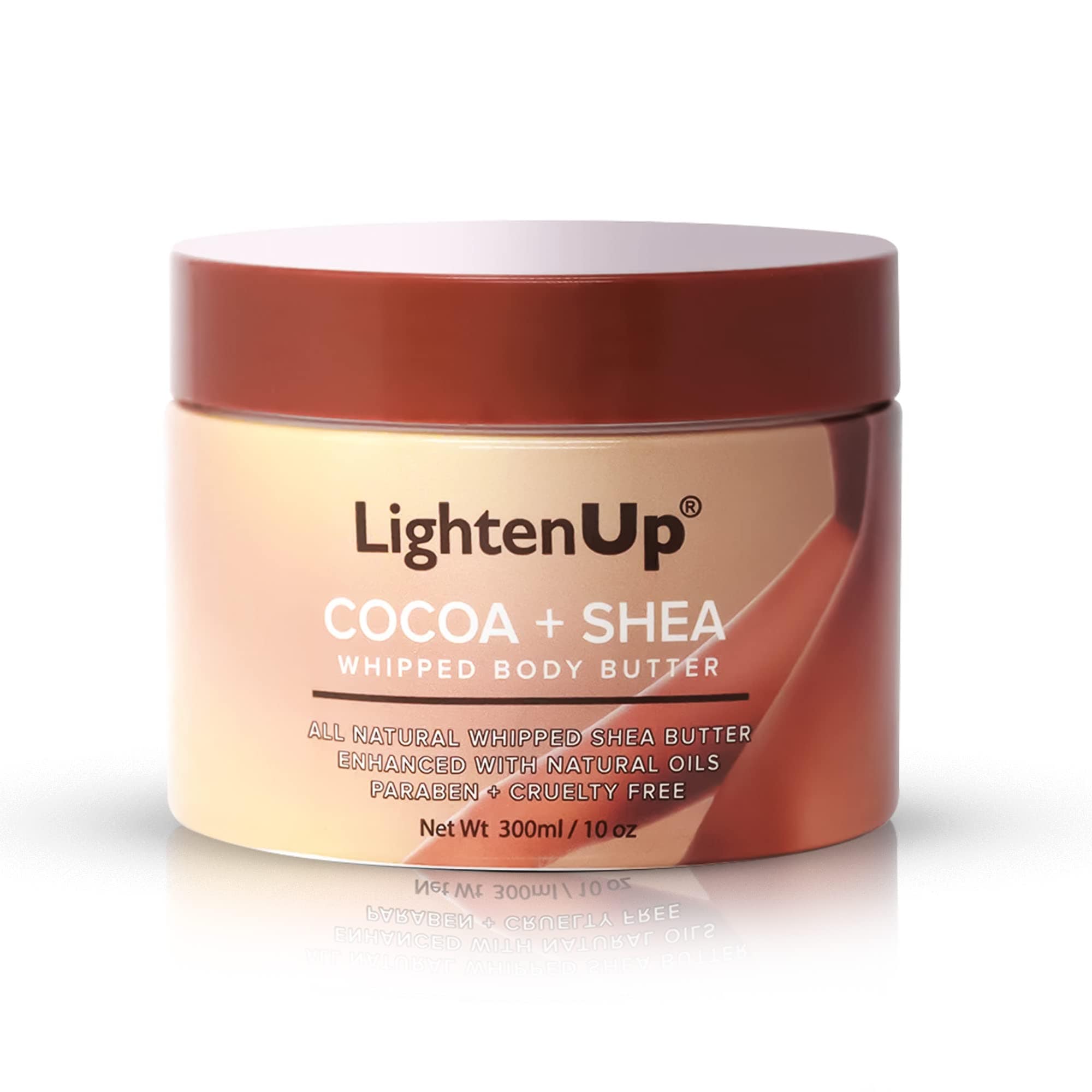 LightenUp Plus Cocoa Shea Butter Jar 300 ml