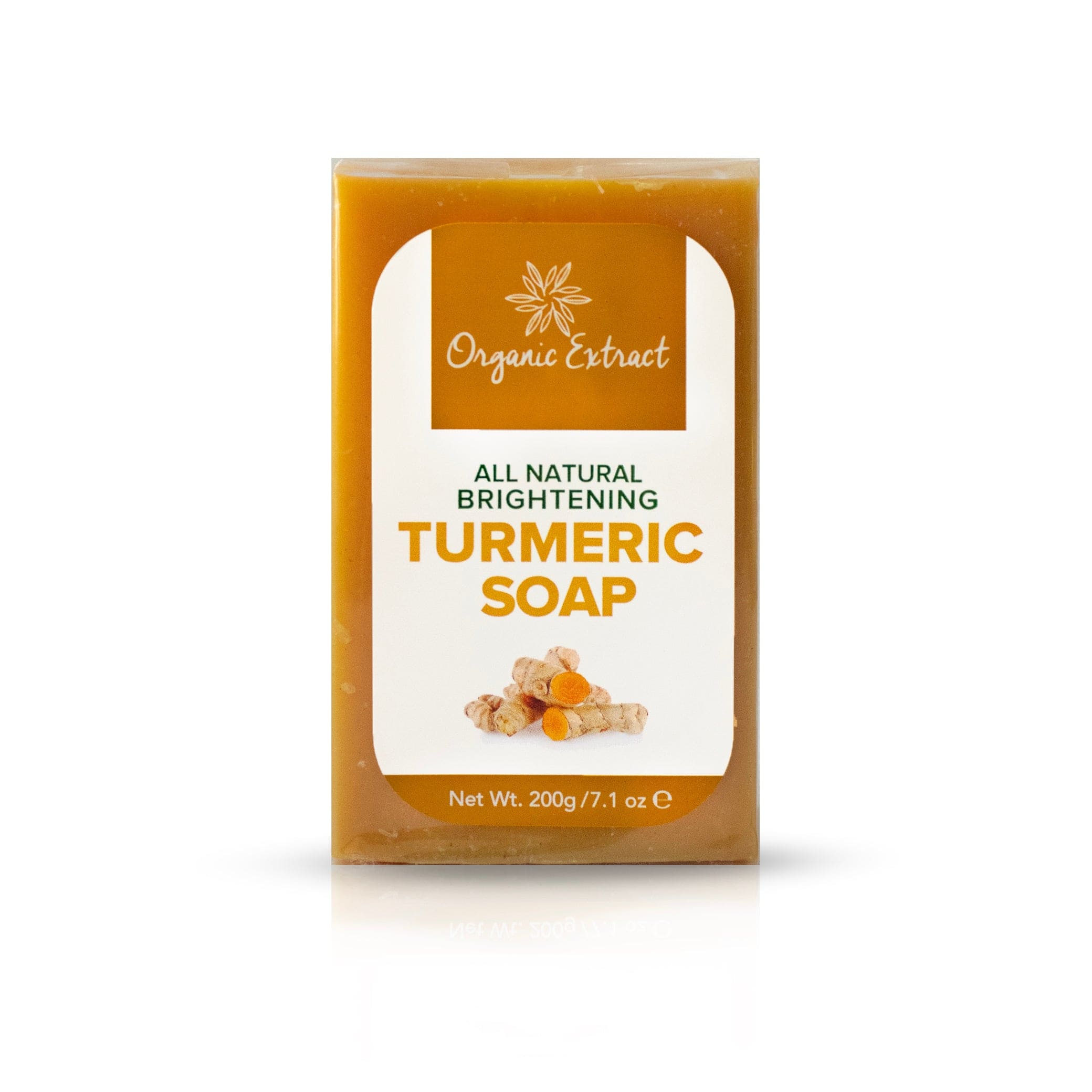 Organic Extract Turmeric Soap 200g