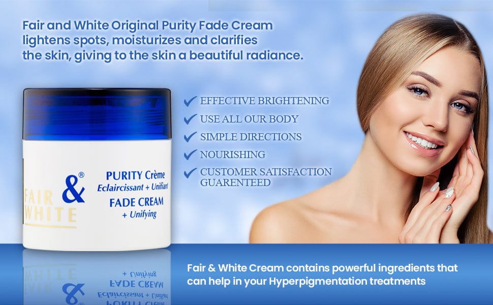 F&W Original Purity-Fade Cream 200ml NHQ Mitchell Brands - Mitchell Brands - Skin Lightening, Skin Brightening, Fade Dark Spots, Shea Butter, Hair Growth Products