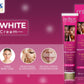F&W Miss White Beauty Crema Aclarante 50ml NHQ Mitchell Brands - Mitchell Brands - Aclarar la piel, aclarar la piel, desvanecer manchas oscuras, manteca de karité, productos para el crecimiento del cabello