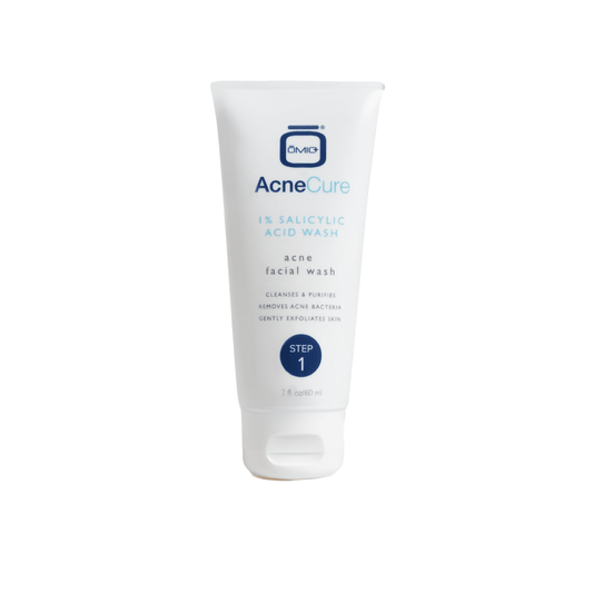 US Omic+ AcneCure Facial Wash 60ml Mitchell Group USA, LLC - Mitchell Brands - Aclarar la piel, aclarar la piel, desvanecer manchas oscuras, manteca de karité, productos para el crecimiento del cabello