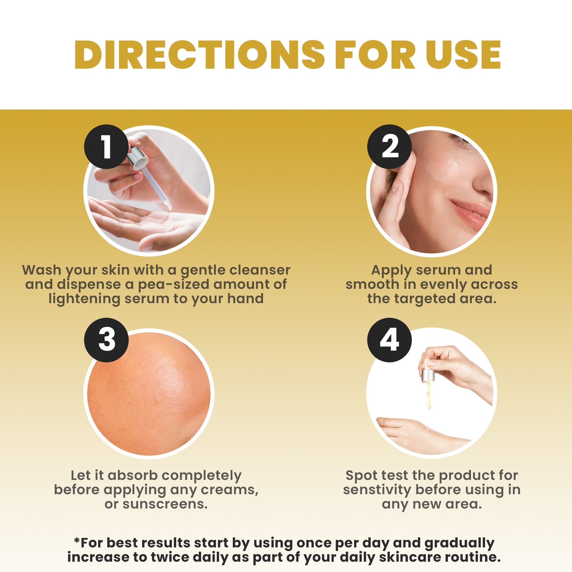Omic LightenUp Anti-Aging Lightening Serum - 30ml / 1 Fl Oz LightenUp - Mitchell Brands - Skin Lightening, Skin Brightening, Fade Dark Spots, Shea Butter, Hair Growth Products