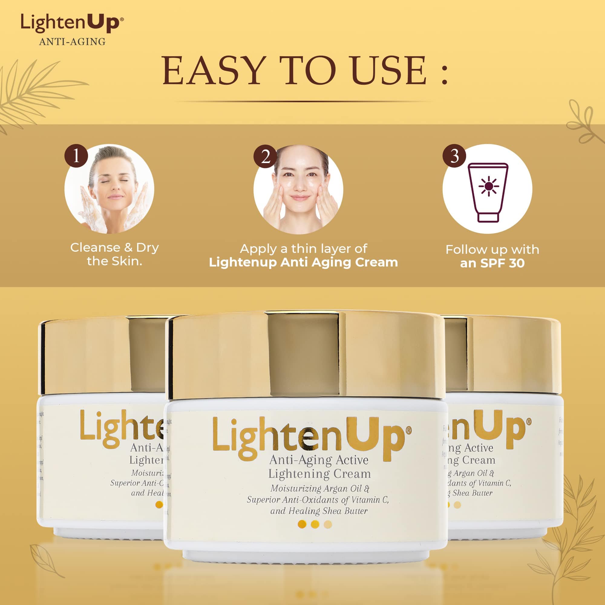 Crema iluminadora Lightenup - 4.4 fl oz / 100 ml