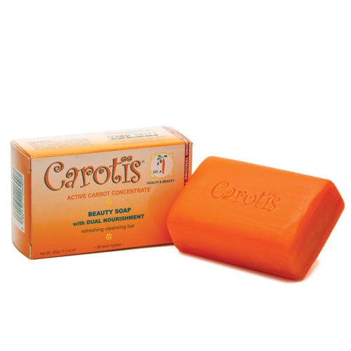 Carotis Beauty Soap 200g Carotis - Mitchell Brands - Eclaircir la peau, éclaircir la peau, estomper les taches brunes, beurre de karité, produits pour la croissance des cheveux