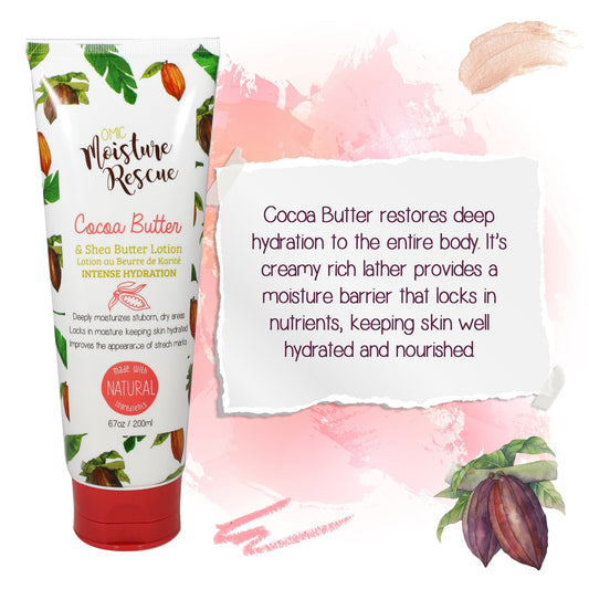 Moisture Rescue Shea Butter Lotion Tube mit Kakaobutter Mitchell Brands - Mitchell Brands - Skin Lightening, Skin Brightening, Fade Dark Spots, Shea Butter, Hair Growth Products