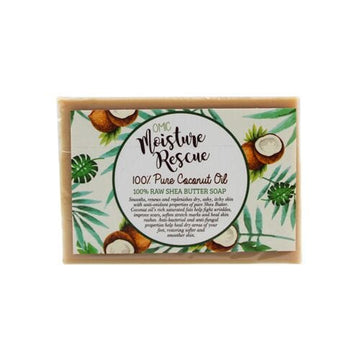 BOGO Moisture Rescue Shea Butter Soap with Coconut Oil Omic Moisture Rescue - Mitchell Brands - Skin Lightening, Skin Brightening, Fade Dark Spots, Shea Butter, Hair Growth Products