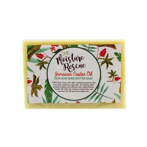 BOGO Moisture Rescue Shea Butter Soap with Jamaican Castor Oil Omic Moisture Rescue - Mitchell Brands - Skin Lightening, Skin Brightening, Fade Dark Spots, Shea Butter, Hair Growth Products