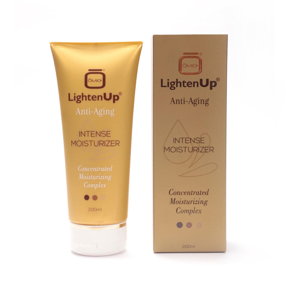 Lighten Up Anti-Aging Intense Moisturizer 200ml LightenUp - Mitchell Brands - Hautaufhellung, Hautaufhellung, Verblassen dunkler Flecken, Shea Butter, Haarwuchsmittel