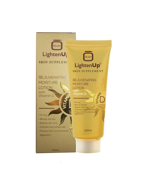Lighten Up Rejuvenating Moisture Lotion with Vitamin D LightenUp - Mitchell Brands - Skin Lightening, Skin Brightening, Fade Dark Spots, Shea Butter, Hair Growth Products
