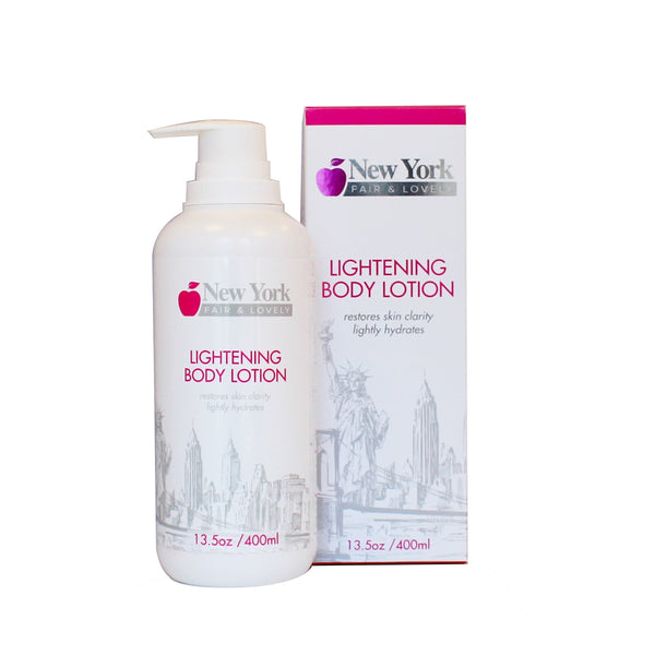 New York Fair & Lovely Body Brightening Lotion 400 ML- Unboxed Mitchell Brands - Mitchell Brands - Skin Lightening, Skin Brightening, Fade Dark Spots, Shea Butter, Hair Growth Products
