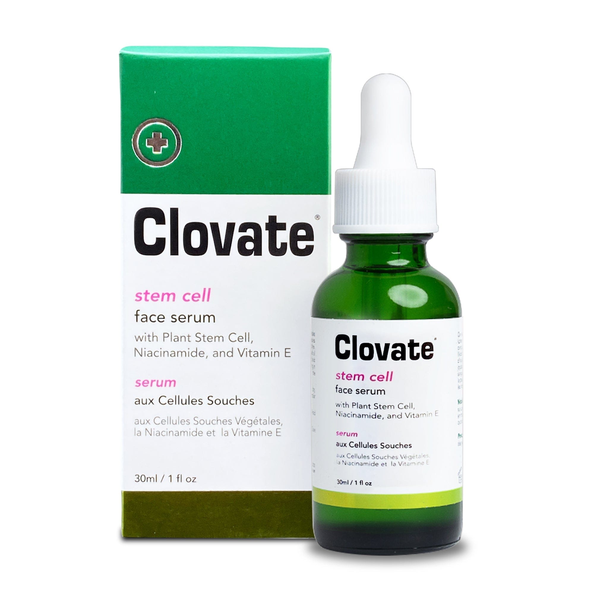 Clovate Stem Cell Serum - 30ml / 1 fl oz Mitchell Group USA, LLC - Mitchell Brands - Skin Lightening, Skin Brightening, Fade Dark Spots, Shea Butter, Hair Growth Products