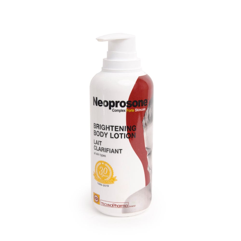 Neoprosone Brightening Body Lotion 400ml Mitchell Brands - Mitchell Brands - Hautaufhellung, Hautaufhellung, Verblassen dunkler Flecken, Shea Butter, Haarwuchsmittel