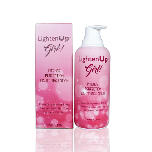 Omic LightenUp Girl ! Intense Perfection Lotion éclaircissante - 400ml / 13.5 Oz Mitchell Brands - Mitchell Brands - Skin Lightening, Skin Brightening, Fade Dark Spots, Shea Butter, Hair Growth Products