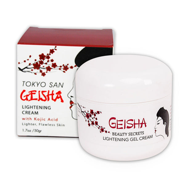 Geisha Active Lightening Cream with Kojic Acid 50ml Mitchell Brands - Mitchell Brands - Skin Lightening, Skin Brightening, Fade Dark Spots, Shea Butter, Hair Growth Products