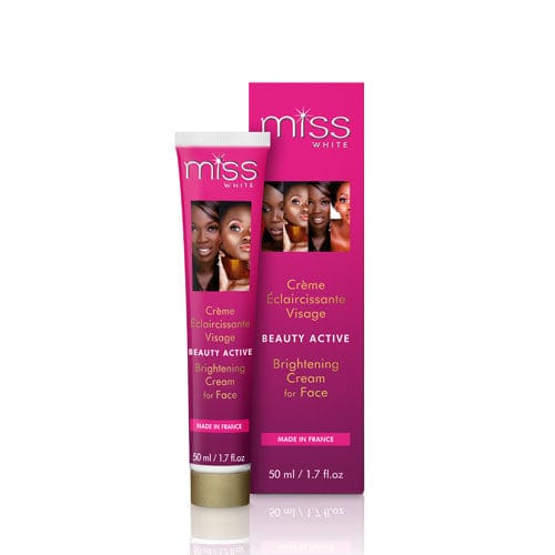 F&W Miss White Beauty Crema Aclarante 50ml (UK) Mitchell Brands - Mitchell Brands - Aclarar la piel, aclarar la piel, desvanecer manchas oscuras, manteca de karité, productos para el crecimiento del cabello