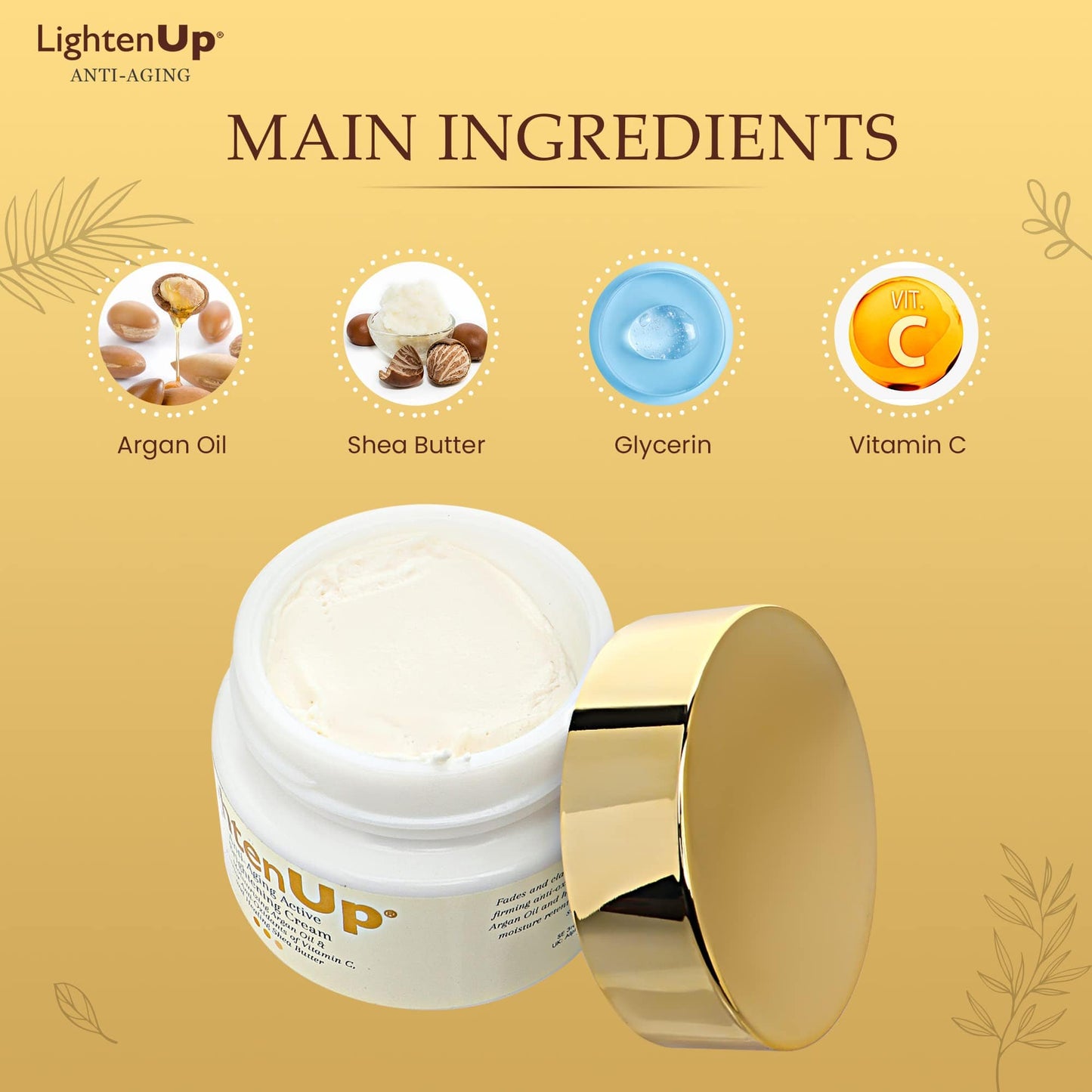 Crema schiarente Lightenup - 4,4 fl oz / 100 ml