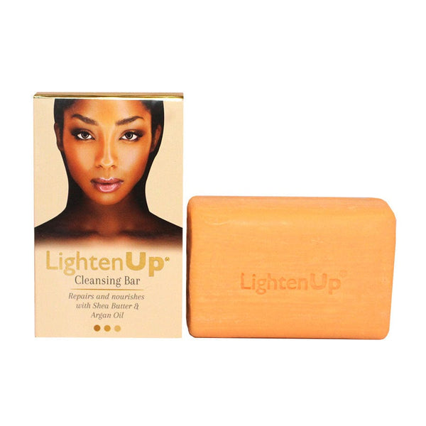 Lighten Up Anti-Aging Cleansing Bar 200g LightenUp - Mitchell Brands - Schiaritura della pelle, schiaritura della pelle, attenuazione delle macchie scure, burro di karité, prodotti per la crescita dei capelli